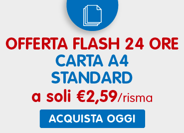 CARTA A SOLI €2,59 A RISMA